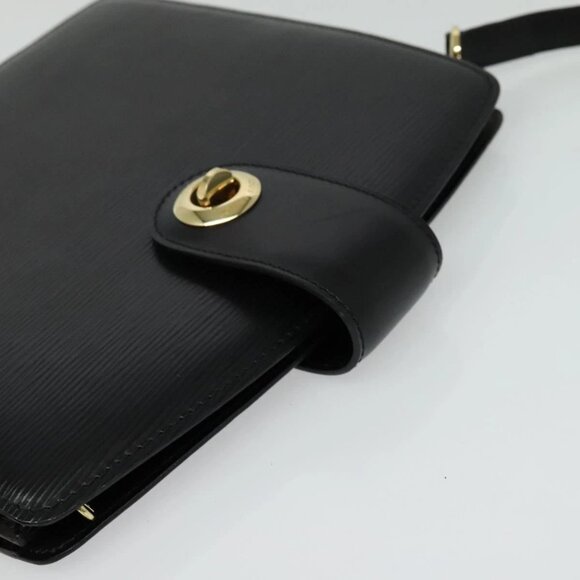 LOUIS VUITTON Epi Capuchin Shoulder Bag Black M52342 LV Auth 134584 - Picture 7 of 15